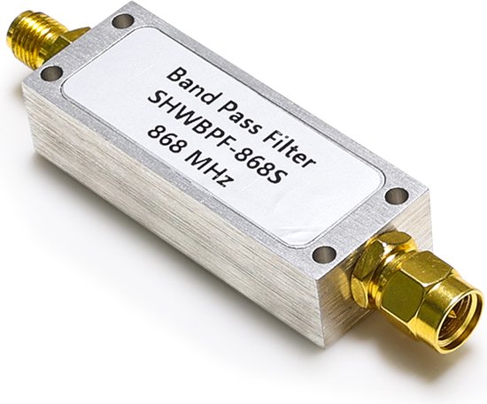 PEPWE 868 MHz Bandpassfilter - SMA Anschluss Für Präzise Funkübertragung