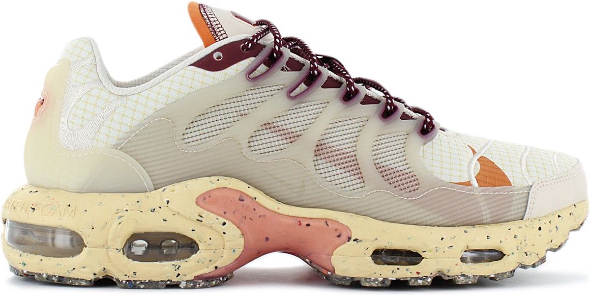Nike Air Max Terrascape Plus TN Heren Sneakers Sportschoenen Schoenen Pearl- Hot-Curry DC6078-20 Wit