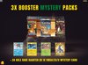 Afbeelding van het spelletje POKÉMON MYSTERY BOOSTER BOX 3x PACKS + 1x EX/V/GX/Secret Rare VMAX kaart + 3 Holo Rare kaarten.