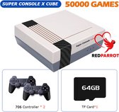 Game console met 50000 ingebouwde spellen | Playstation | SEGA | Sony | Super Nintendo | Spelcomputer | Computer spellen | 2 controllers | 64GB