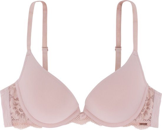 Dorina Push up / Plunge BH - Rosa - 70A - Roze.