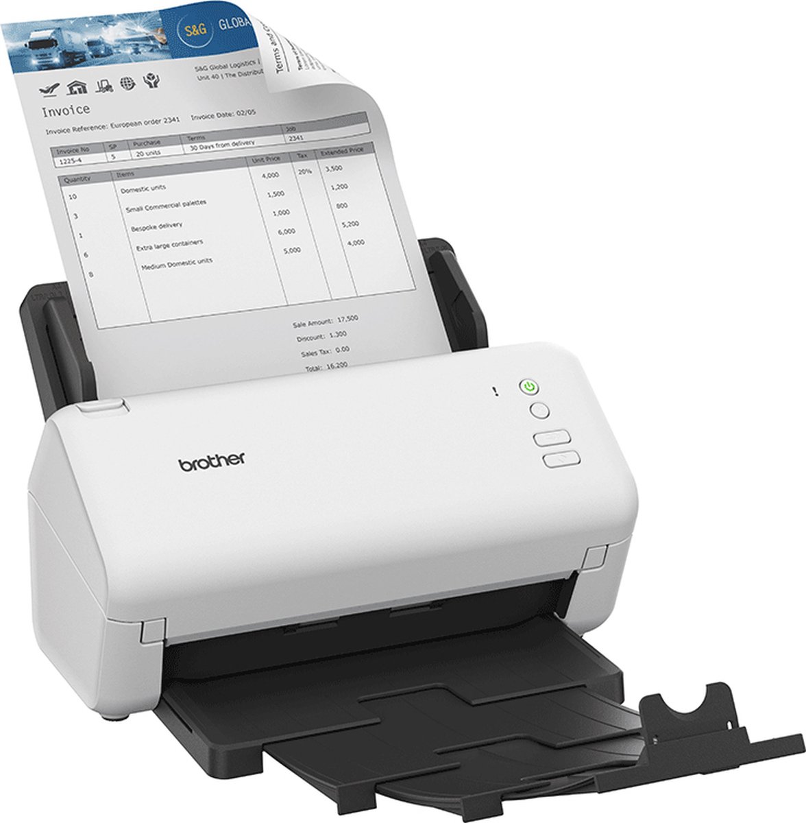 Brother ADS4100 - Professionele scanner met dubbelzijdig scannen thumbnail 5