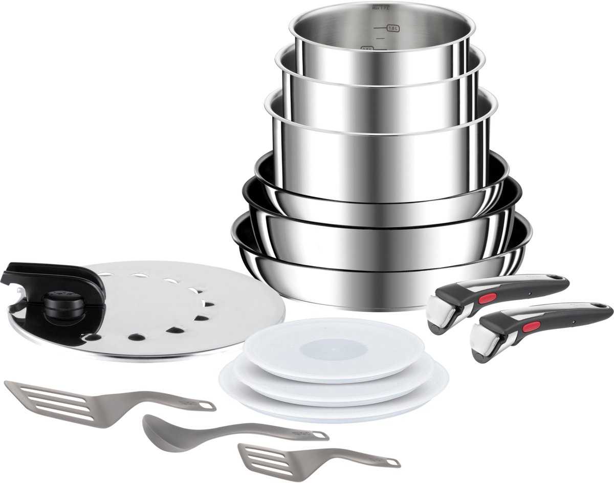 Bol.com Tefal Ingenio Preference - Pannenset - 15-delig aanbieding
