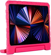 Just in Case Kids Case Stand EVA hoes voor iPad Pro 12.9 (2018 2020 2021) - roze
