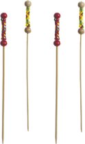 Papstar - Spiesje - bamboe - kleur - 12 cm - 250 stuks