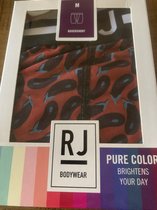 RJ Bodywear Pure Color Micro Aubergines maat M