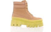 BRONX Damesboot "Evi Ann 47421" - naturel/geel - maat 37