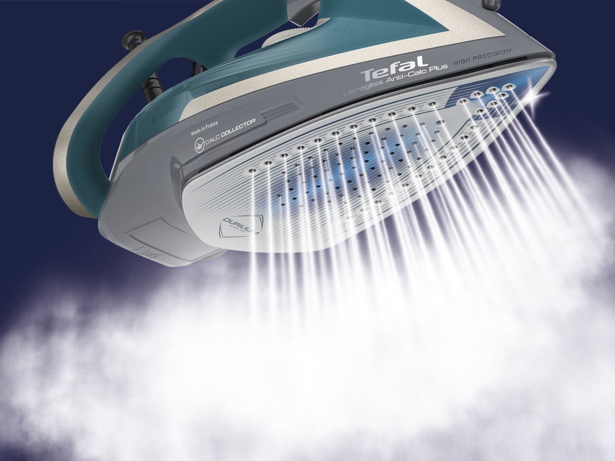 Tefal Ultragliss Plus FV6842 - Stoomstrijkijzer - 50 g/min Stoomafgifte - 260 g/min Stoomboost - Anti-Kalk - Automatische Uitschakeling - 2800W — cadeau in Cadeau-ideeën - foto 7