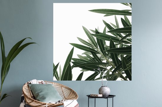 Stickers muraux - Nature - Plantes - Feuilles - 120x120 cm - Film Adhésif XXL