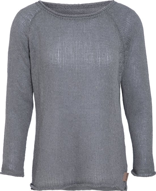 Pull Jasmin Knit Factory - Grijs clair - 36/38