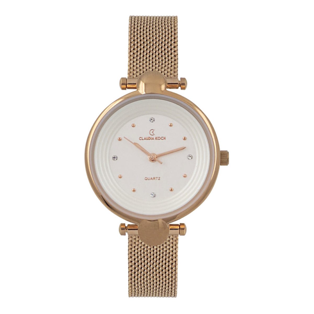 Claudia Koch CK 2955 Women Rosegold with White