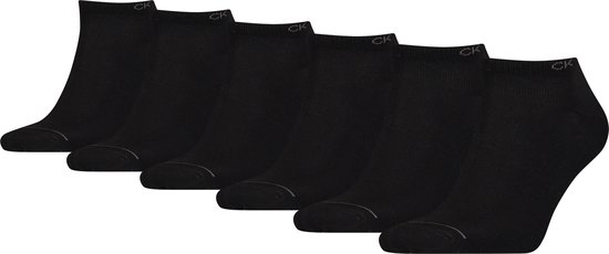 Calvin Klein 6P sneakersokken thomas zwart - 40-46