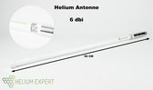 Helium Expert ® 6 dBi Antenne - 868 MHz (EU) - Fiberglass LoRaWAN Outdoor Antenne - HNT