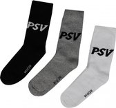 PSV - Chaussettes de football - Unisexe - 27-30 - Gris; Blanc; Noir