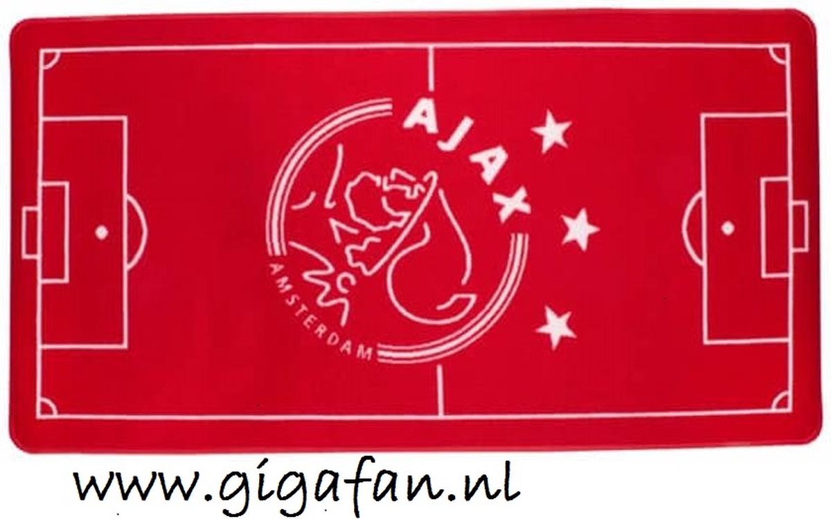 Voorkomen boerderij Wasserette Ajax voetbalkleed - rood | bol.com