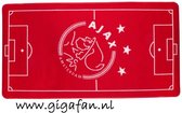 Tapis de football Ajax - rouge