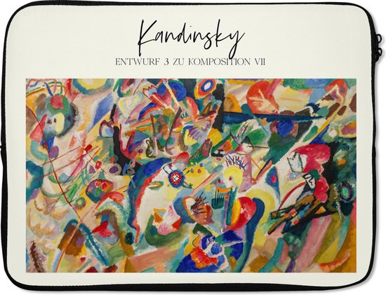 Housse pour ordinateur portable 15 pouces - Art - Wassily Kandinsky - Maîtres anciens - Housse pour ordinateur portable