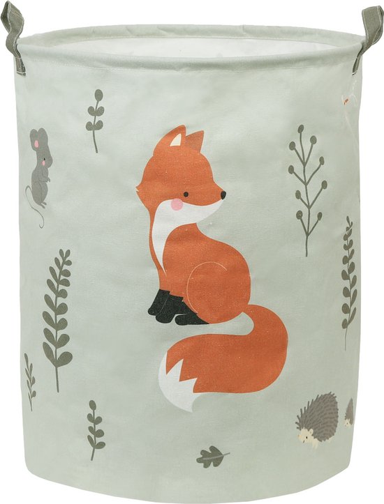 Opbergmand / Speelgoedmand kinderkamer: Bosvriendjes | A Little Lovely Company