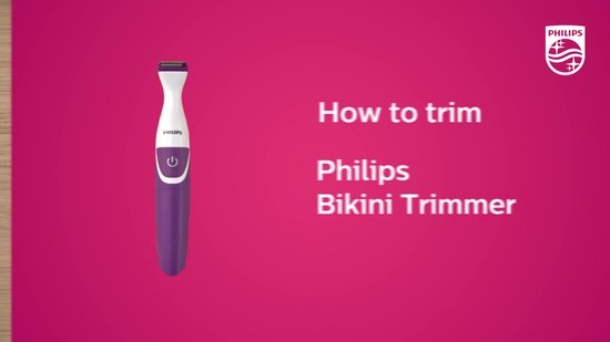 Philips BikiniGenie BRT383/15 - Bikinitrimmer - Paars | bol.com