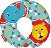 nekkussen olifant & leeuw junior 28 cm blauw/rood