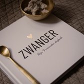 Zwanger - Mijn 9 maanden dagboek - Invulboek - Invuldagboek - Herinnering - Zwangerschap - Zwanger - Baby - Moeder Worden - Babyshower - Kraamcadeau - Moeder