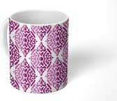 Mok - Koffiemok - Patronen - Abstract - Symmetrie - Mokken - 350 ML - Beker - Koffiemokken - Theemok