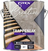 Fitex Creative+ Trappenlak Mat Dekkend - Lakverf - Dekkend - Binnen - Water basis - Mat