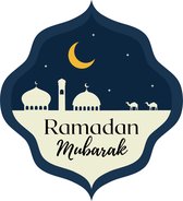 Ronde Ramadan stickers - Eid Mubarak - Ramadan - Ramadan stickers - Eid gifts - Eid - Stickers - Eid stickers