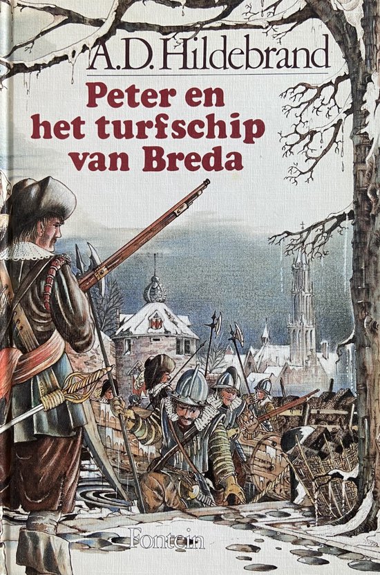 Omslag van Peter en het turfschip van breda door A.D. Hildebrand