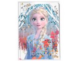 dagboek Frozen 2 meisjes 20 x 14,5 cm roze/blauw