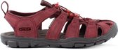 Keen Clearwater Dames Wandelsandalen Wine/Red Dahlia | Bordeaux | Leer | Maat 39.5 | K1025088