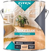Fitex Creative+ Parketlak Zijdeglans Waterbasis - Lakverf - Transparant - Binnen - Water basis - Zijdeglans