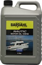 Huile moteur Bardahl Nautic 15W40 Inboard 5ltr