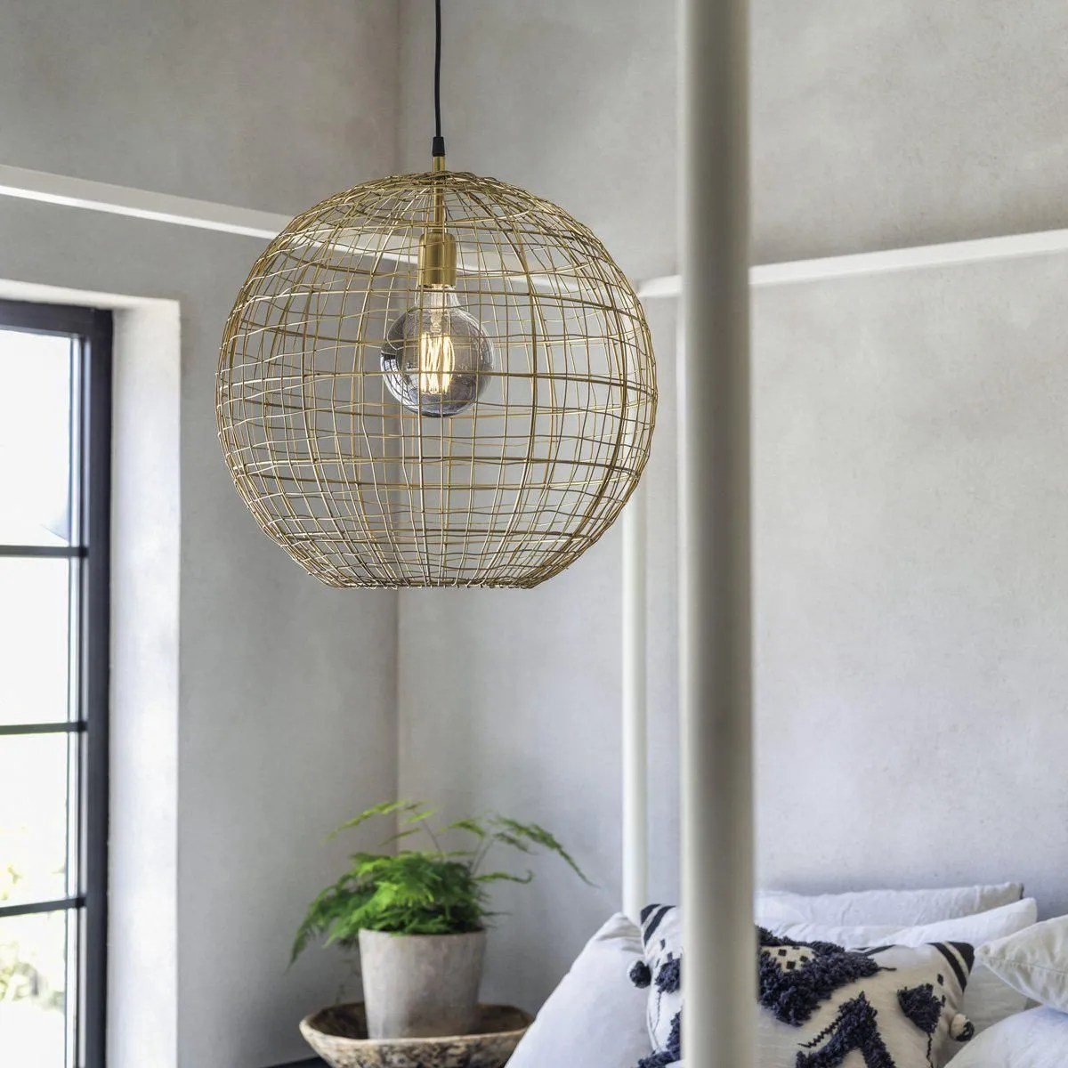 PR Home - Hanglamp Corby Messing Ø 46 cm