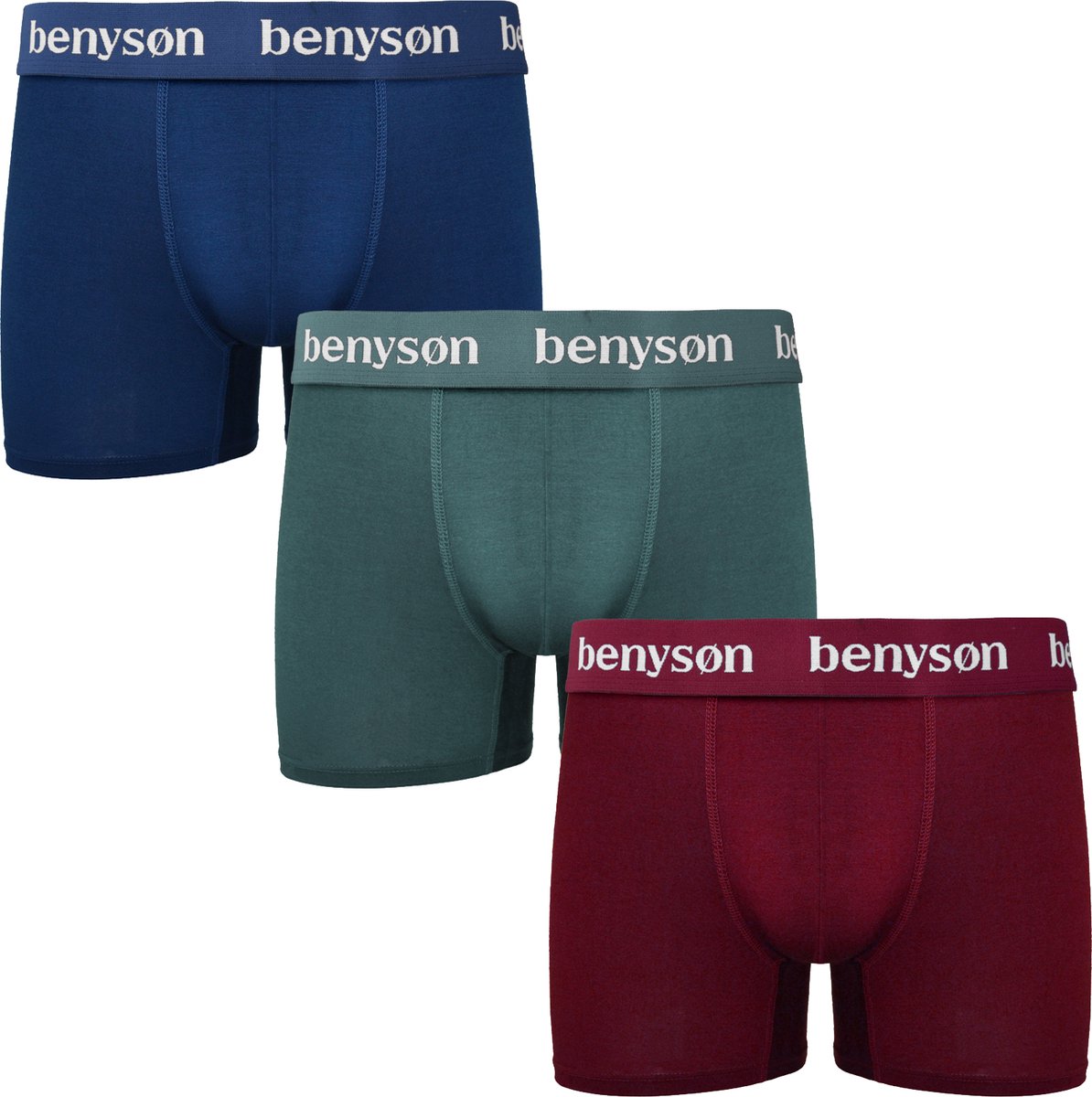 BENYSON HEREN BOXERS BAMBOO 3-PACK MAAT M