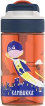 Kambukka Drinkfles Lagoon Flying Superboy 400 Ml Oranje/blauw