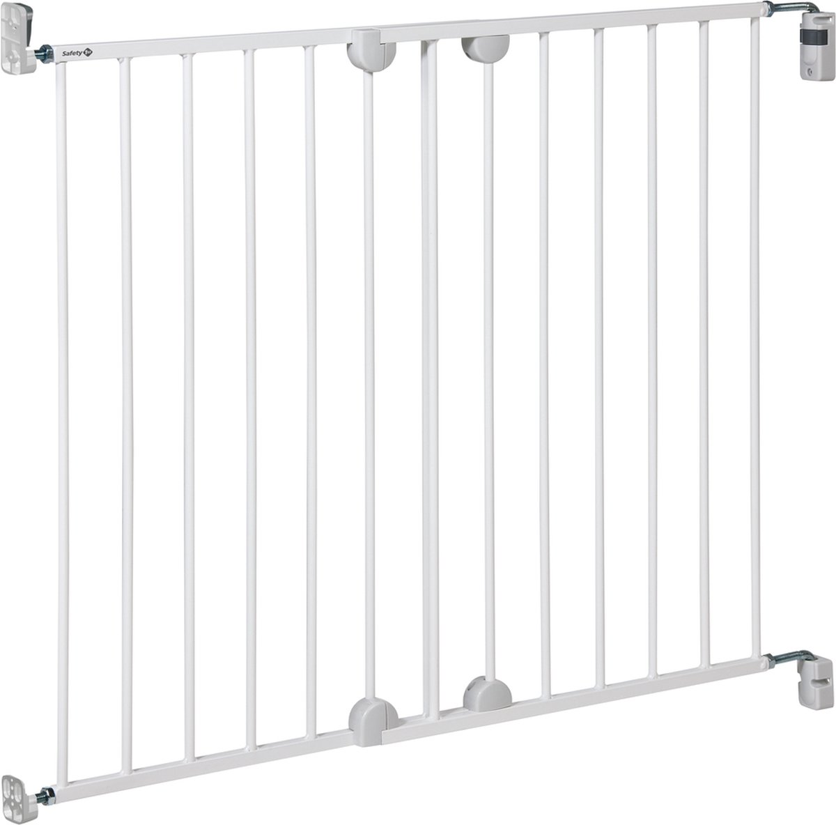 Bol.com Safety1st Wall Fix Traphekje - Uitschuifbaar - 62 t/m 102 cm - Schroefbevestiging - Metal White aanbieding