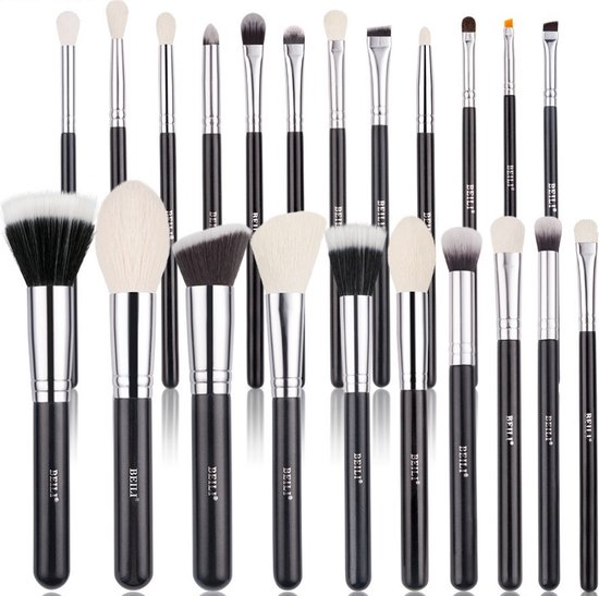Beili Professionele make up kwasten set – 22 delig – Met foundation kwast – Met poeder kwast – Met oogschaduw kwast