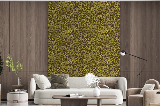 Papier Peint - Papier Papier peint photo Curl - Art Nouveau - Motifs - Largeur 180 cm x Hauteur 220 cm