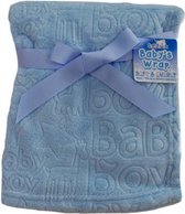 babydeken It's a Boy fleece 70 x 90 cm blauw