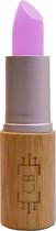 Cosm.Ethics Bar Lipstick Glossy glanzende lippenstift lipstick duurzame veganistische makeup bamboe - Lila licht paars