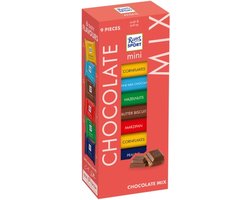 Ritter Sport Chocolade - Mini Chocolate Mix Toren 9x16 gr