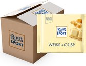 Ritter Sport - Wit + Crisp - 10x 100g