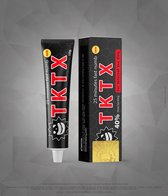 TKTX - Zwart - Tatoeage - tattoo - zalf -verdovende créme - Tattoo zonder pijn - Snelwerkend en Langdurig - 10 g