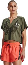 Under Armour Project Rock Wings SSV-GRN - Maat LG