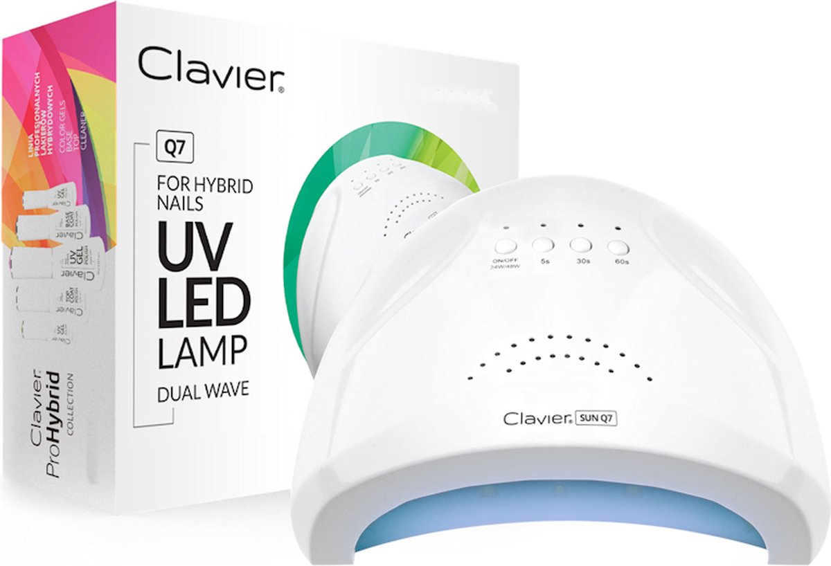 Clavier UV/LED Nagellamp 48W Wit - Q7