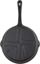 koekenpan Skillet Regular 21 cm gietijzer zwart