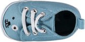 babyschoenen jongens katoen blauw maat 18/19
