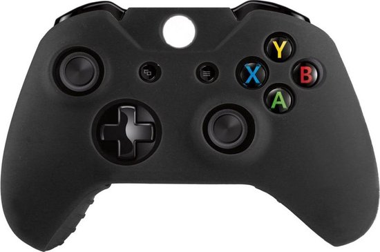 Mobigear Hoesje geschikt voor Dun Xbox One controller (model 1537 / 1697) Hoesje Flexibel Siliconen | Mobigear Classic - Zwart