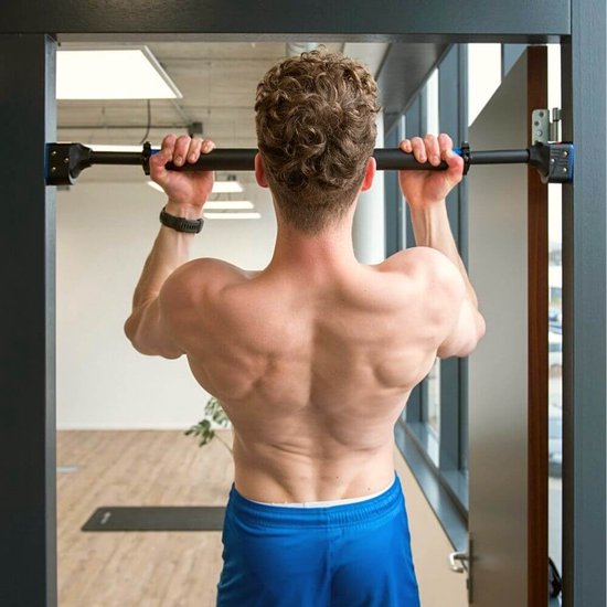 Blue Lion Max-2 Pull-up bar - Optrekstang - Thuis sporten - Met Resistance band & Workout E-book